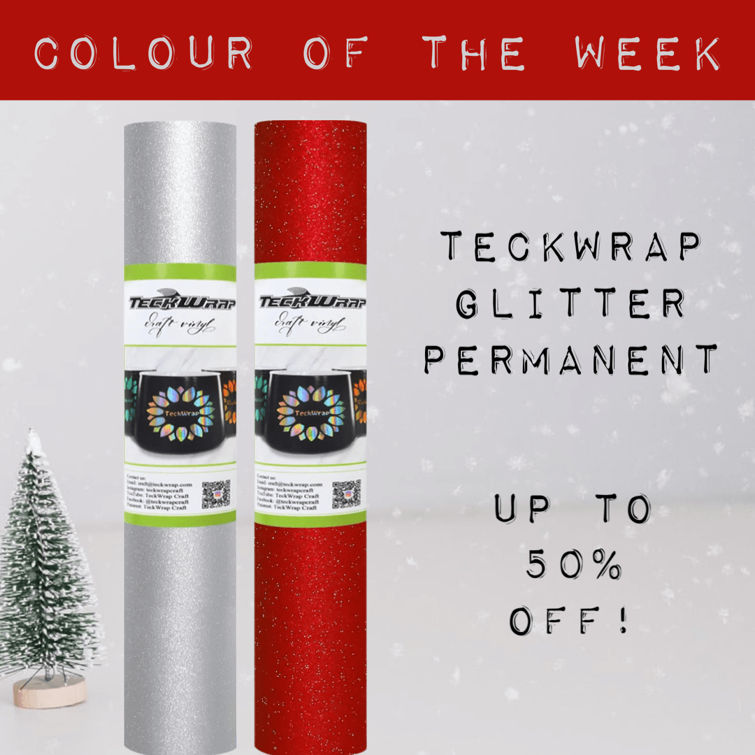 Colour of the week - Teckwrap Glitter PSV - Expires Nov 7