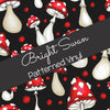 Bright Swan - Patterned Vinyl & HTV - Mushrooms 03