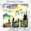 Bright Swan - Tumbler Wraps - 210742