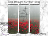 Bright Swan - Tumbler Wraps - 23014