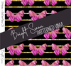 Bright Swan - Patterned Vinyl & HTV - Stripes - Butterflies 03