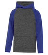 Bright Swan - ATC DYNAMIC FLEECE TWO TONE HOODIE - YOUTH - Y2047 - Charcoal/Royal Blue