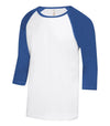 Bright Swan - ATC EUROSPUN BASEBALL YOUTH TEE - ATC0822Y - White/True Royal