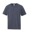 Bright Swan - ATC EVERYDAY COTTON YOUTH TEE - ATC1000Y - Heather Navy