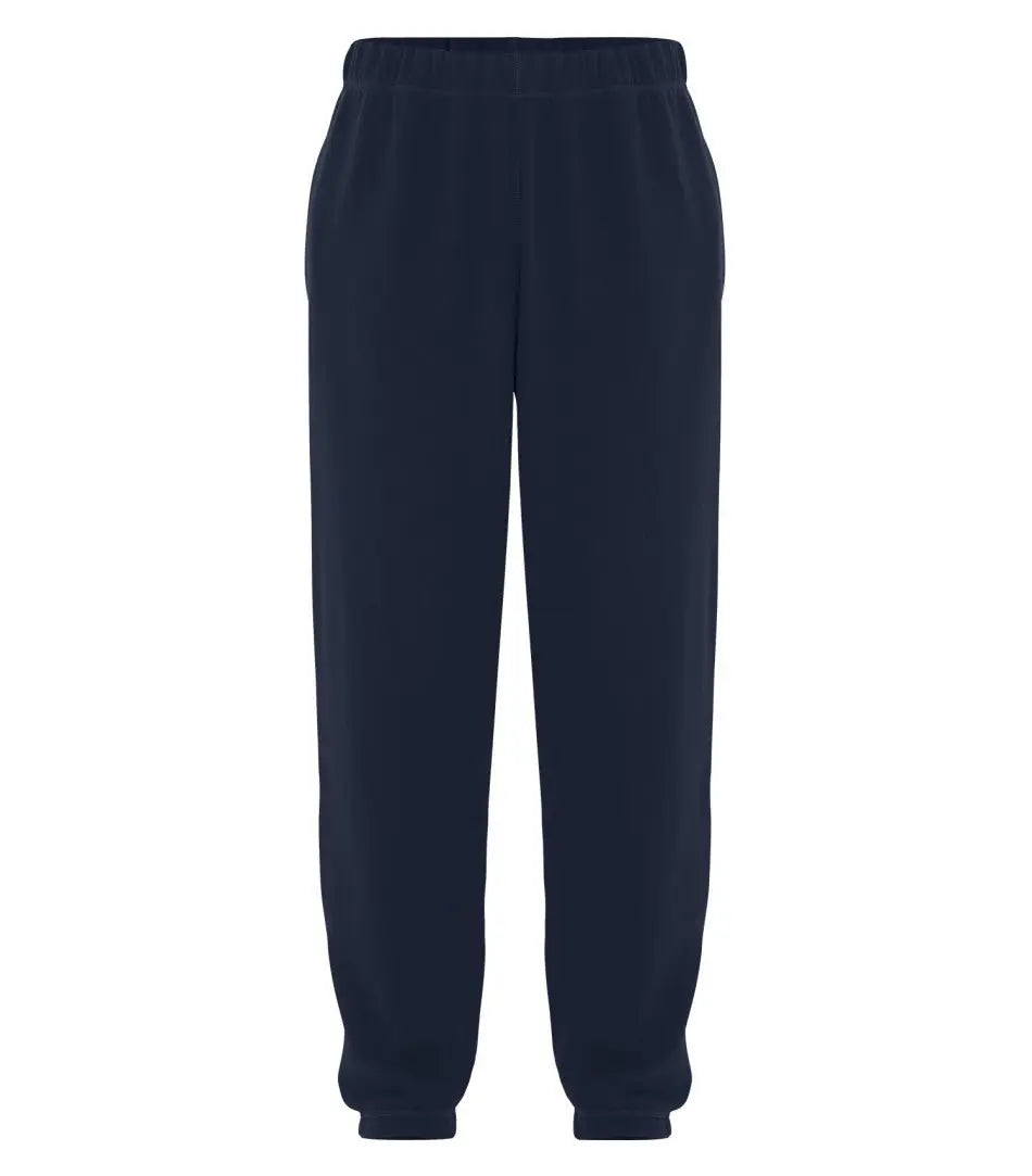 Basic Solid Color Fleece Sweatpants