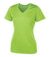 Bright Swan - ATC PRO TEAM SHORT SLEEVE V-NECK LADIES' TEE - L3520 - Lime Shock