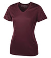 Bright Swan - ATC PRO TEAM SHORT SLEEVE V-NECK LADIES' TEE - L3520 - Maroon