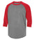 ATC PROTEAM BASEBALL YOUTH JERSEY - Y3526 - Charcoal Heather/True Red - Ends Monday Overnight - Ready to Ship Friday - Bright Swan