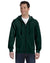 Gildan Hoodie - Full Zip - G18600 - Forest Green - ENDS Monday overnight - Ready to ship Friday - Bright Swan