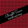 Bright Swan - Patterned Vinyl & HTV - Buffalo Plaid - Red