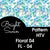 Patterned Vinyl & HTV - Floral 04 - Bright Swan