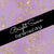 Patterned Vinyl & HTV - Marble - Purple & Gold 01 - Bright Swan