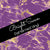 Patterned Vinyl & HTV - Marble - Purple & Gold 10 - Bright Swan